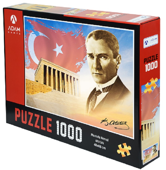 Mustafa Kemal Atatürk 1000 Parça Puzzle (48x68)
