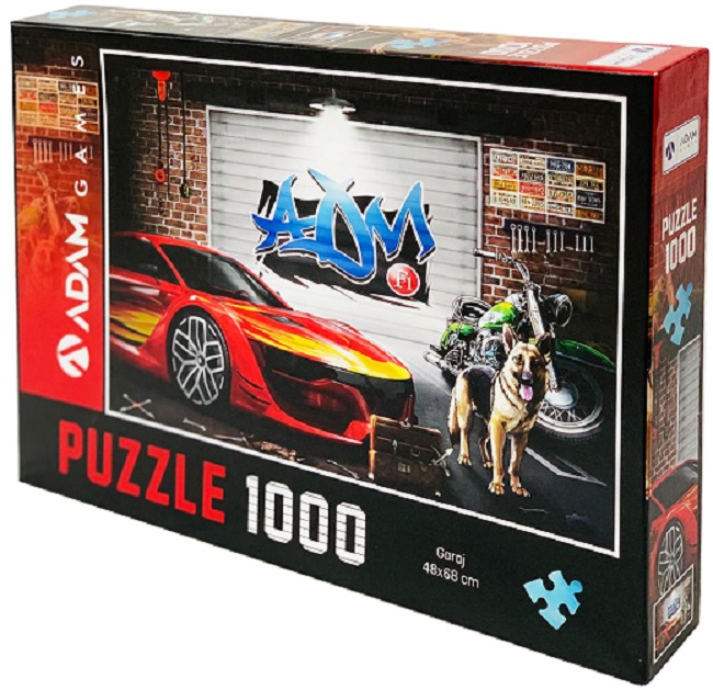 Garaj 1000 Parça Puzzle (48x68)