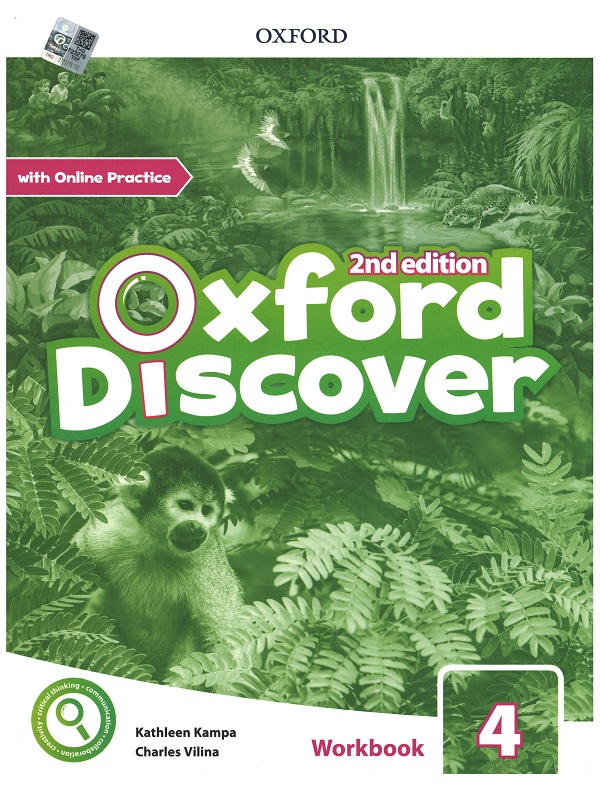 Oxford Discover 4 Workbook with Online Practice (2nd)