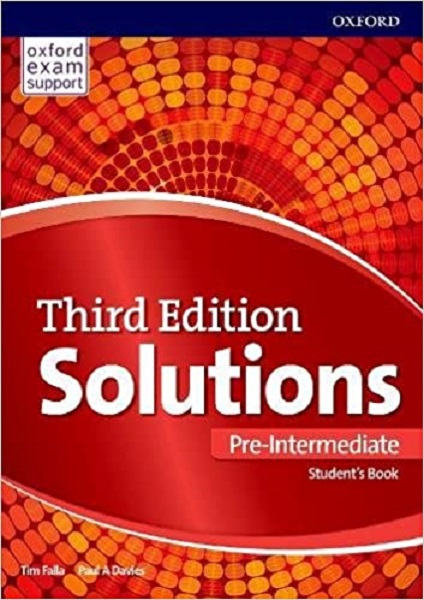 Solutions Pre-Intermediate Student's Book with Online Practice Kit
