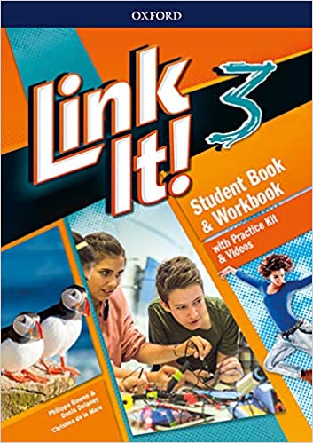 Link It! 3 Student Book & Workbook with Practice Kit & Videos