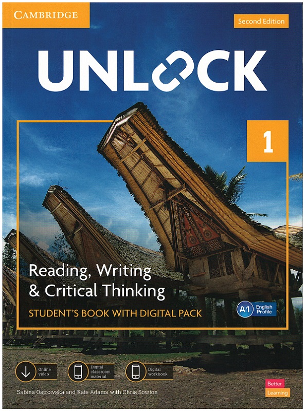Unlock 1 Reading - Writing & Critical Thinking Student's Book with Digital Pack
