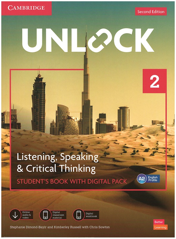 Unlock 2 Listening - Speaking & Critical Thinking Student's Book with Digital Pack