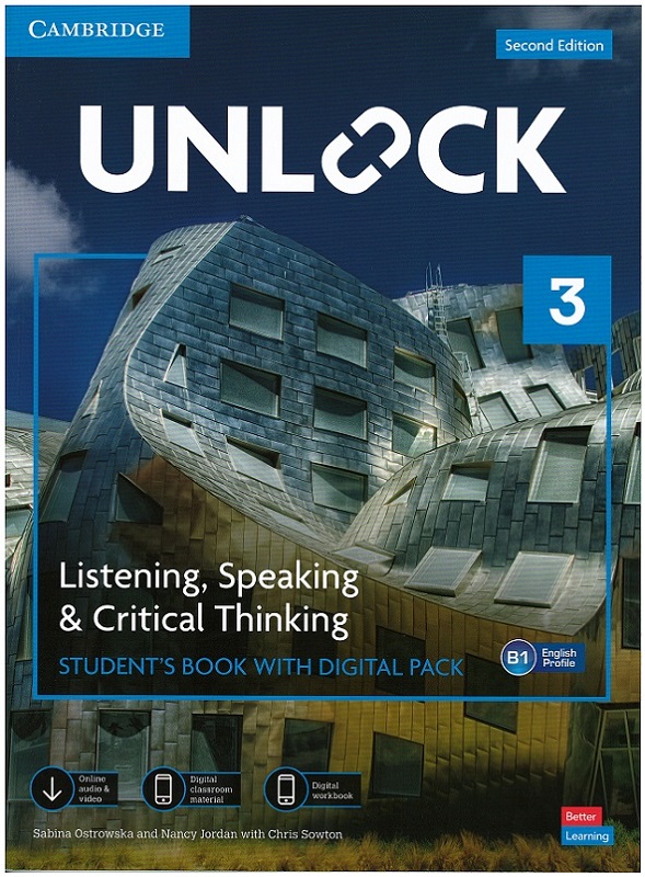 Unlock 3 Listening - Speaking & Critical Thinking Student's Book with Digital Pack