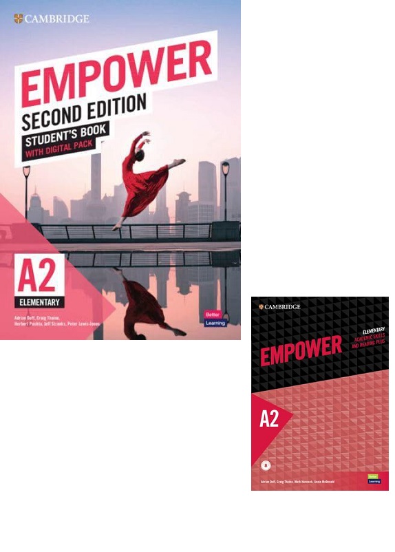 Empower (2nd) A2 Student's Book with Digital Pack, Academic Skills and Reading Plus