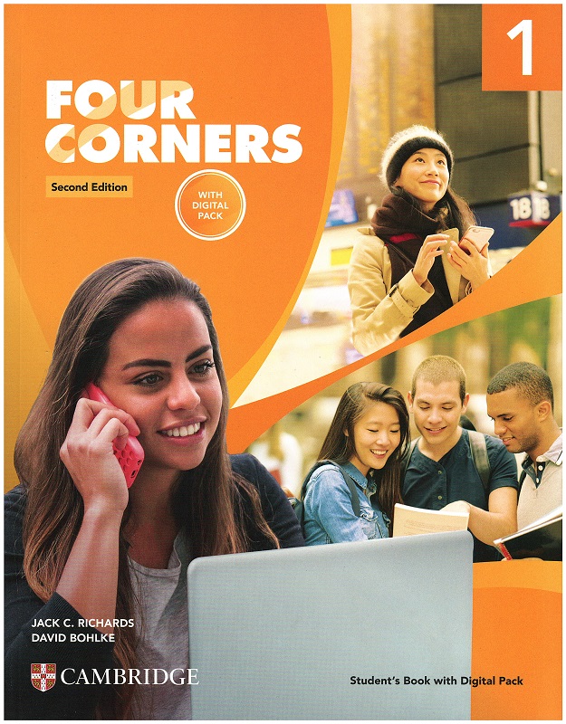 Four Corners Level 1 Student's Book with Digital Pack (2nd)