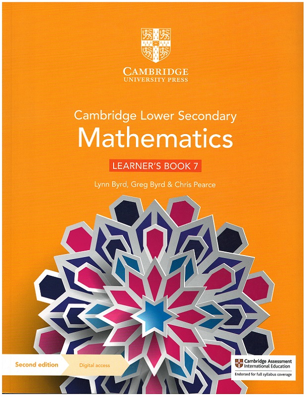 Cambridge Lower Secondary Mathematics 7 Learner's Book with Digital Access