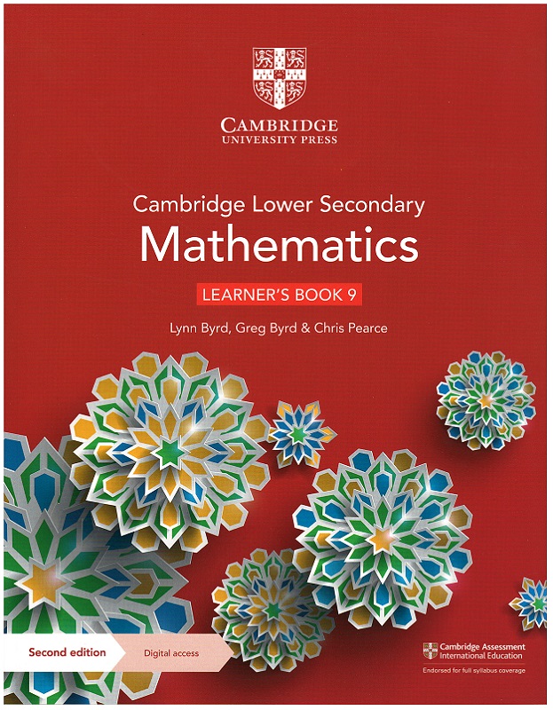 Cambridge Lower Secondary Mathematics 9 Learner's Book with Digital Access
