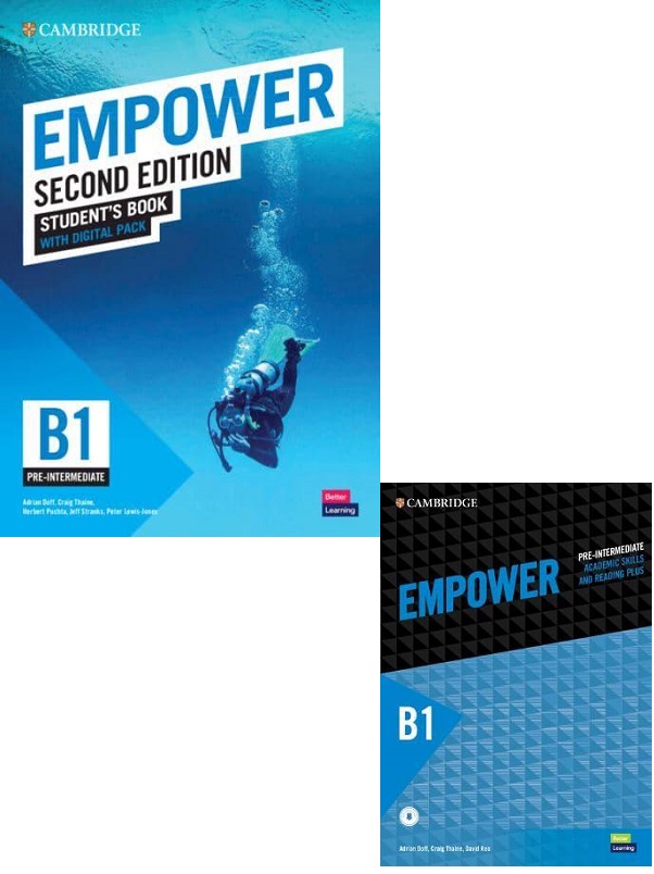 Empower (2nd) B1 Student's Book with Digital Pack, Academic Skills and Reading Plus