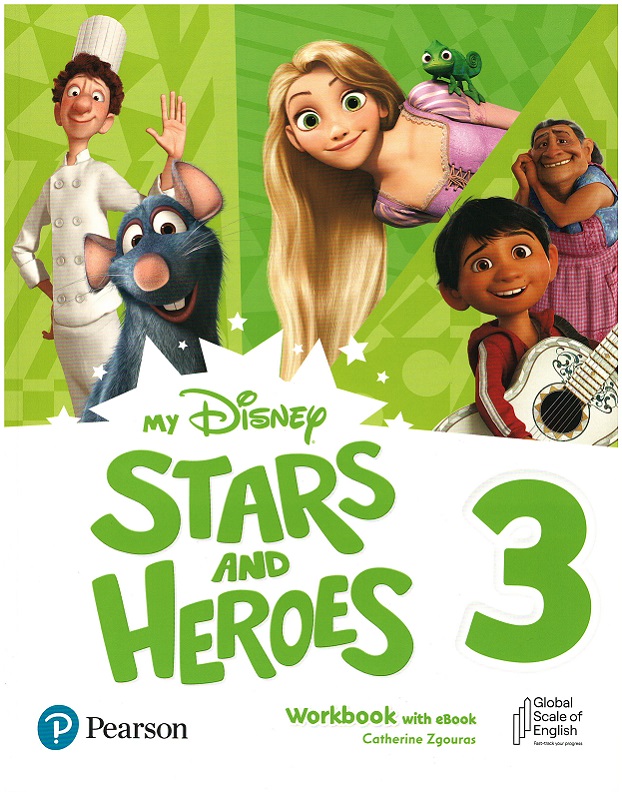 My Disney Stars and Heroes 3 Workbook with eBook