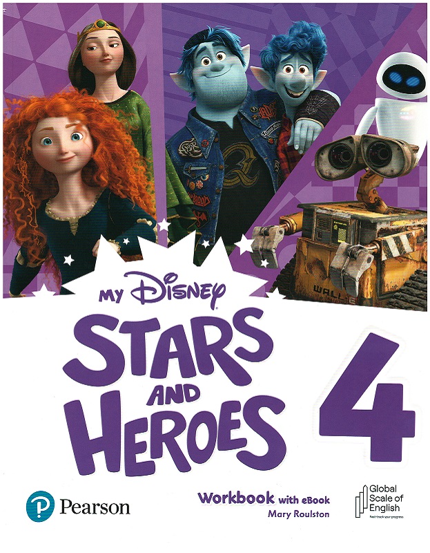 My Disney Stars and Heroes 4 Workbook with eBook