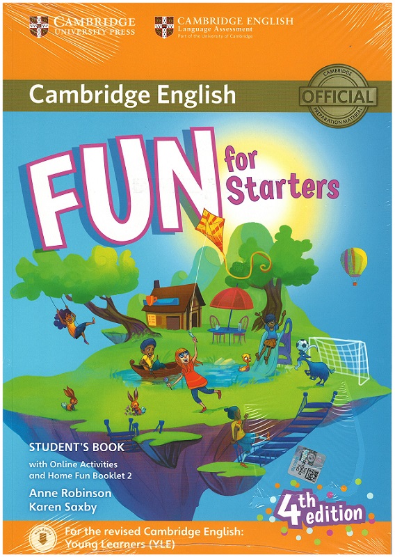 Fun for Starters Student's Book with Home Fun Booklet and online activities