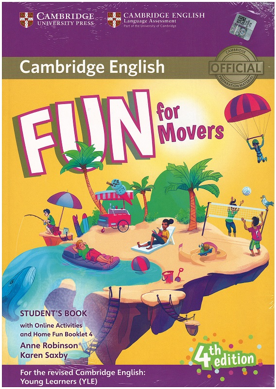 Fun for Movers Student's Book with Home Fun Booklet and online activities