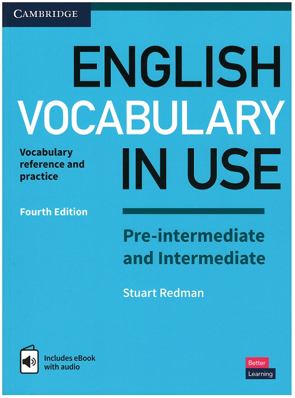 English Vocabulary in Use Pre-intermediate and Intermediate with answers and eBook
