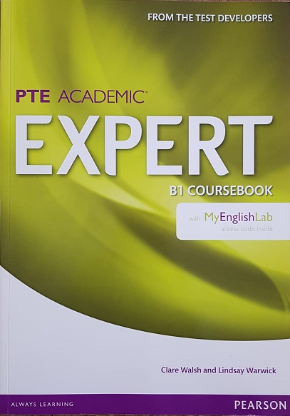 PTE Academic Expert B1 Coursebook and MyEnglishLab