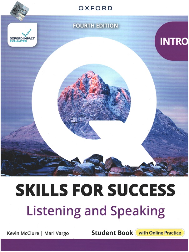 Q Skills for Success intro - Listening and Speaking Student Book with Online Prectice (4th Ed)