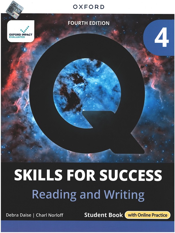 Q Skills for Success 4 - Reading and Writing Student Book with Online Prectice (4th Ed)