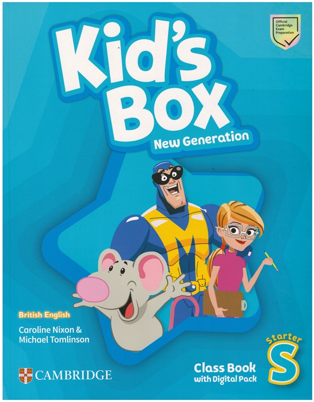 Kid's Box New Generation Starter Class Book with Digital Pack