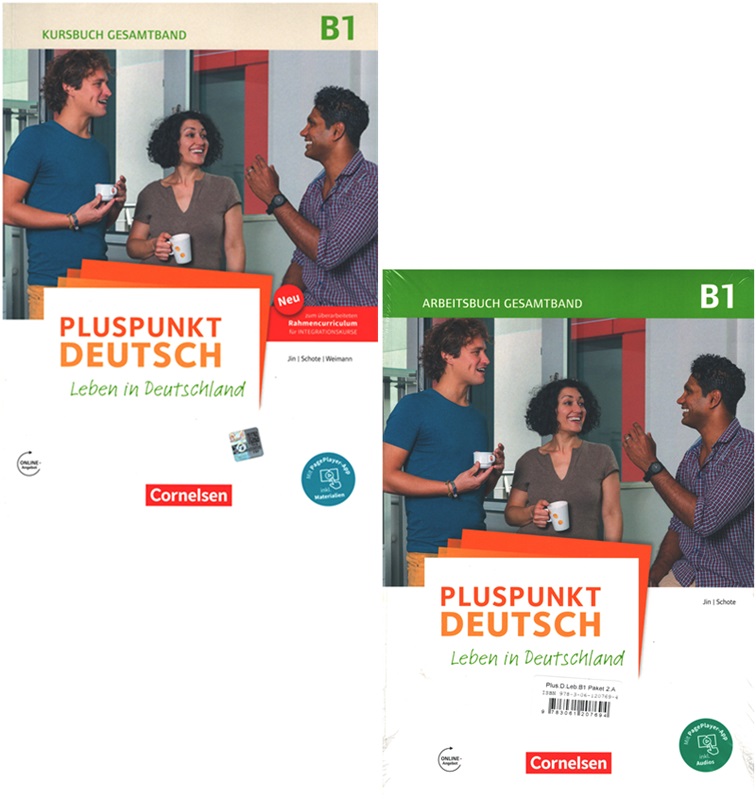 Pluspunkt Deutsch B1 Arbeitsbuch und Kursbuch İm Paket