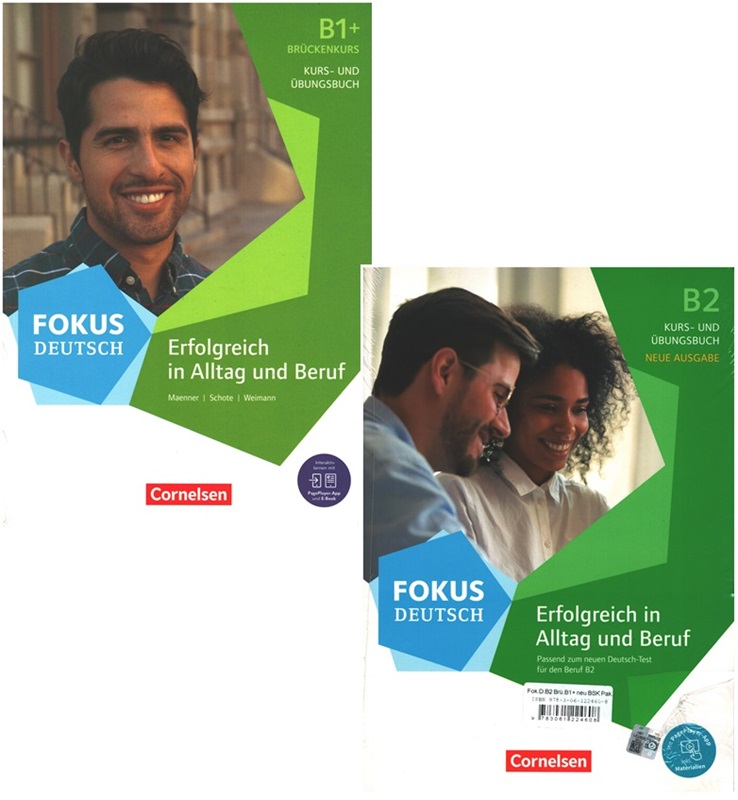 Fokus Deutsch B1+/B2 Kurs und Übungsbuch İm Paket