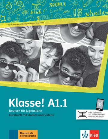 Klasse! A1.1 Kursbuch mit Audios und Videos