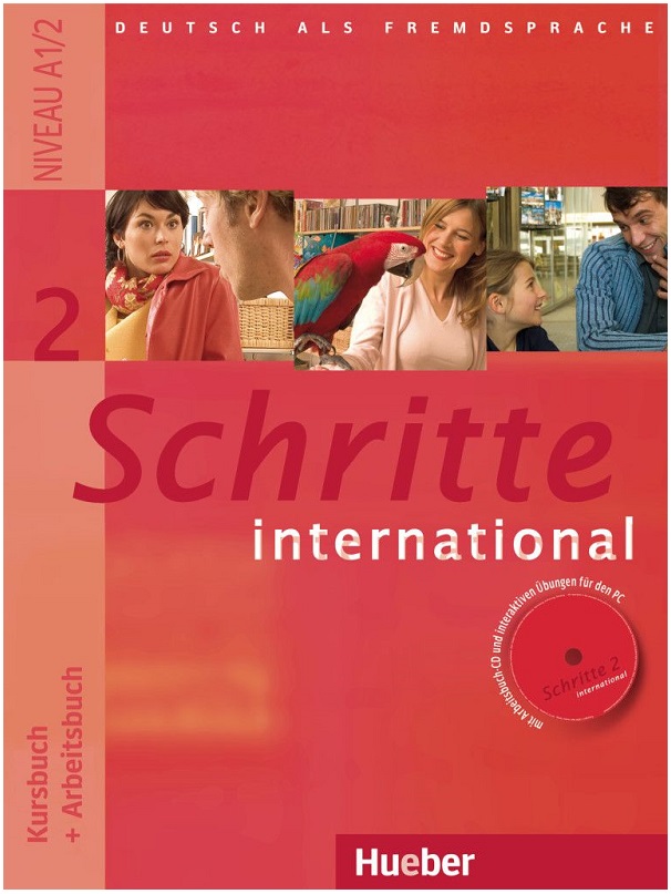 Schritte international 2 Kursbuch + Arbeitsbuch und interaktiven Übungen