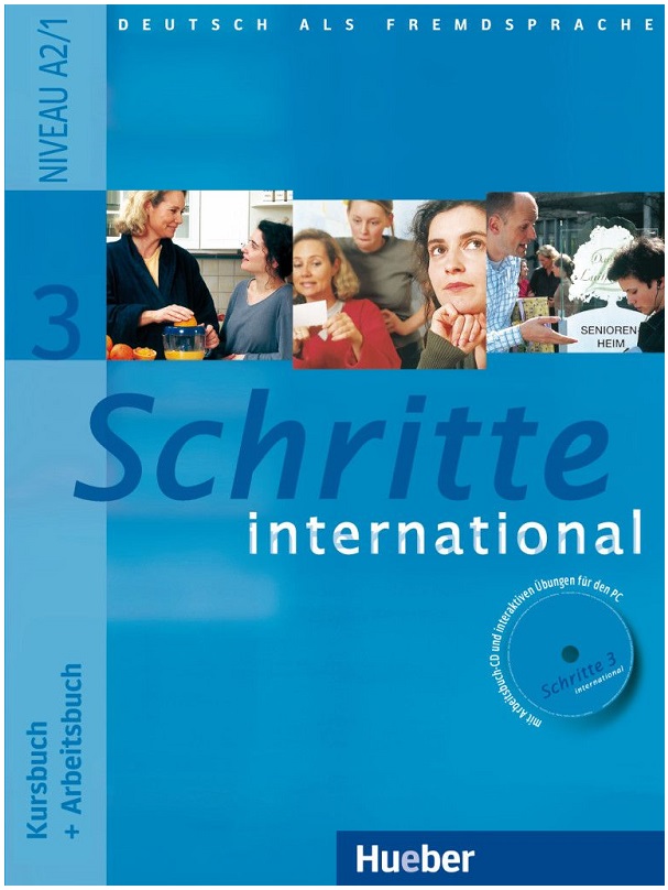 Schritte international 3 Kursbuch + Arbeitsbuch und interaktiven Übungen