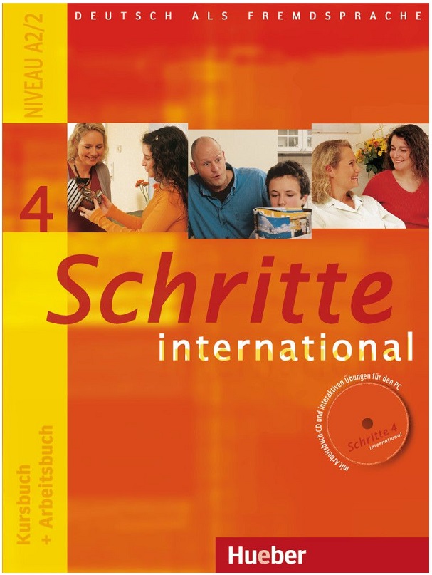 Schritte international 4 Kursbuch + Arbeitsbuch und interaktiven Übungen