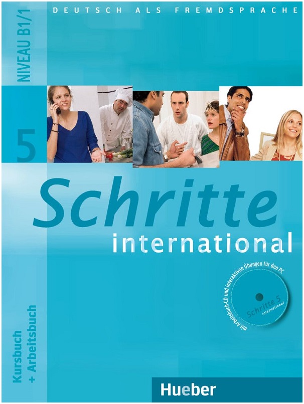 Schritte international 5 Kursbuch + Arbeitsbuch und interaktiven Übungen