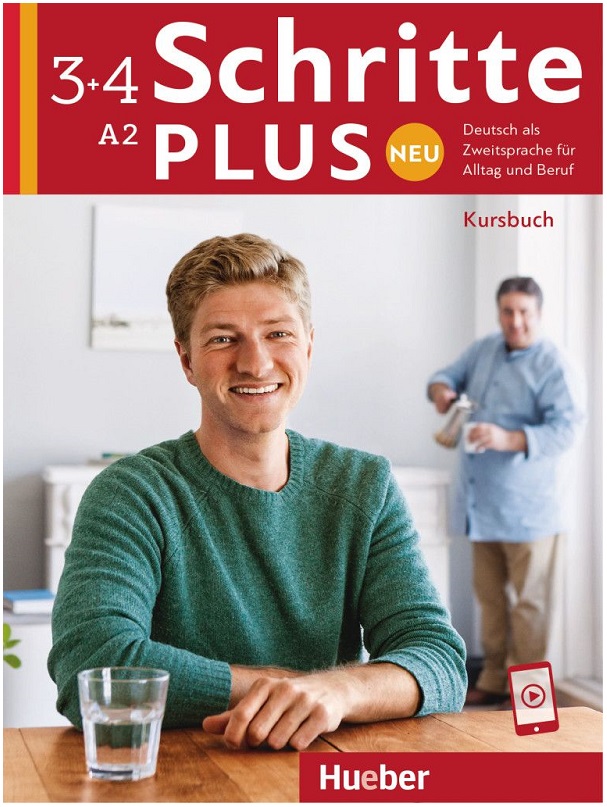 Schritte plus Neu 3+4 Kursbuch mit Audios online