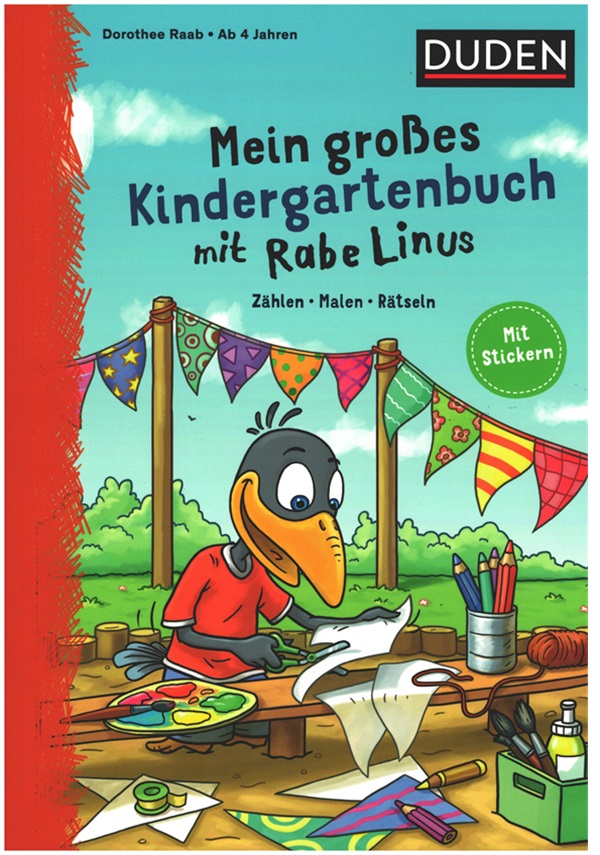 Mein großes Kindergartenbuch mit Rabe Linus