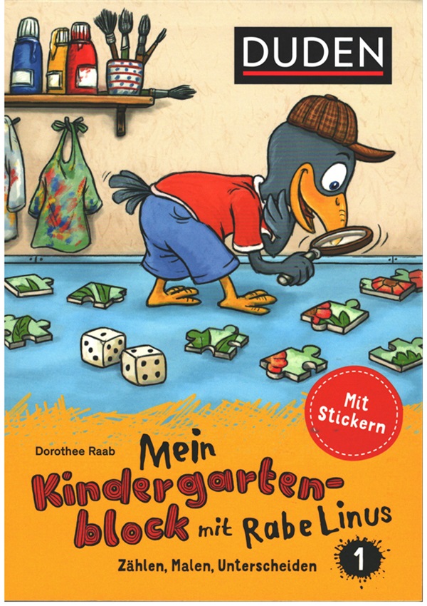 Mein Kindergartenblock Mit Rabe Linus 1 : Zählen, Malen, Unterscheiden