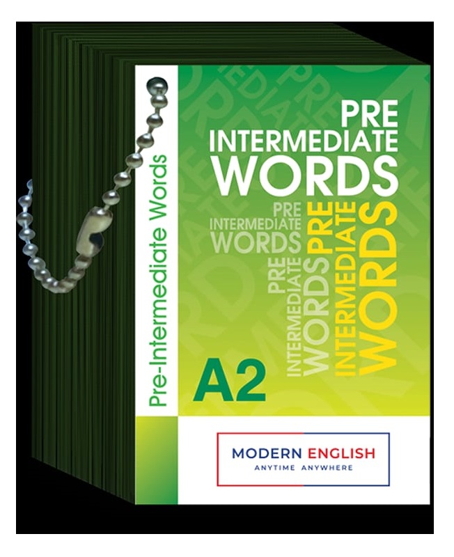 Pre-Intermediate Words - (A2 Kelime Kartları)