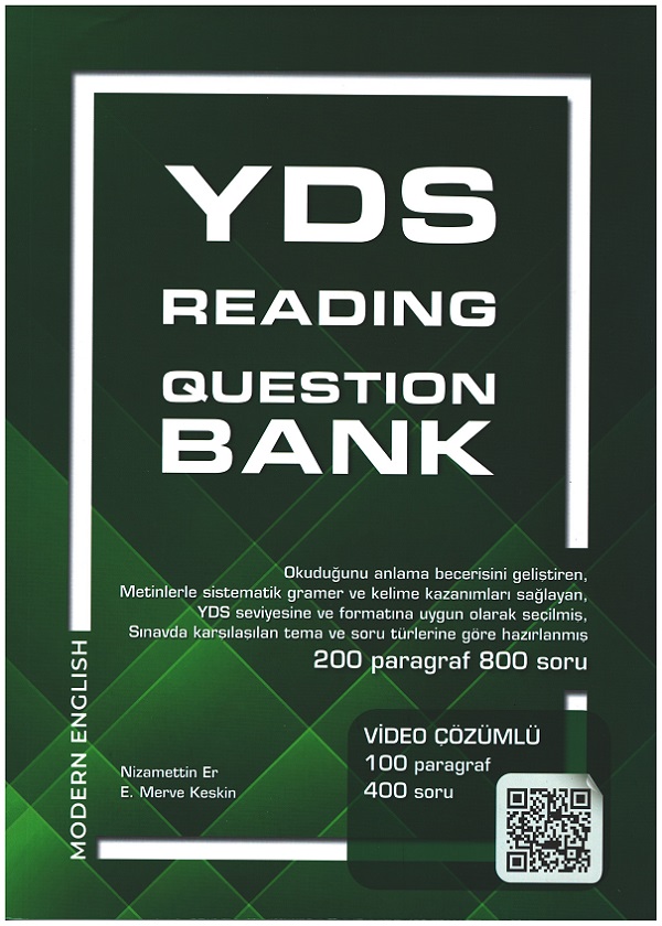 YDS Reading Question Bank (Video Çözümlü)