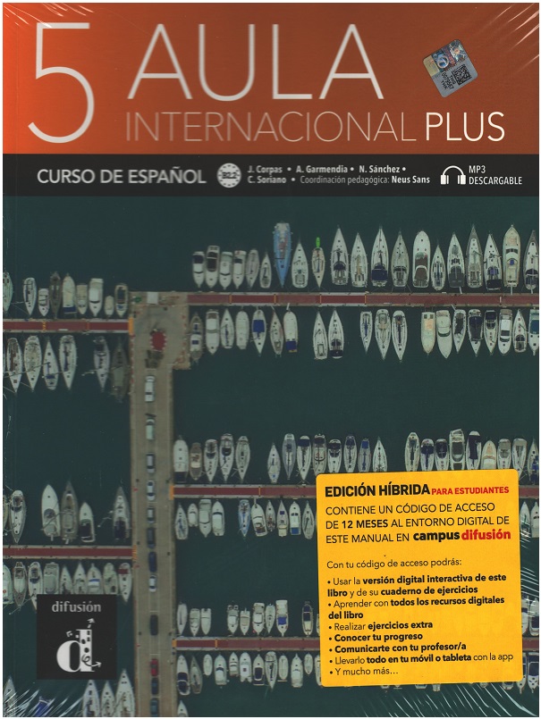 Aula internacional Plus 5 - Edición híbrida - Libro del alumno B2.2 + online audio