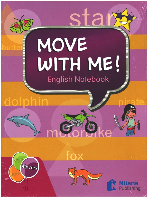 Move with Me! English Notebook - İngilizce Defteri